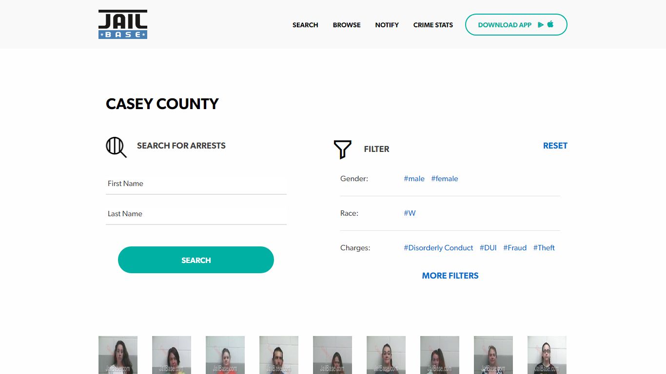 Casey County Jail Inmate Search and Mugshots | JailBase